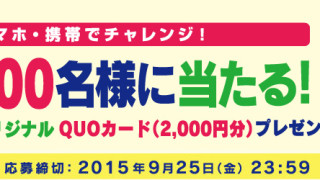 ニッポンハム 彩りキッチン オリジナルQUOカードプレゼントキャンペーン