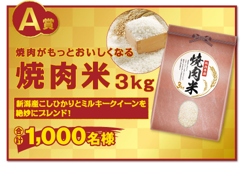 エバラ黄金の味「焼肉×ごはんプレゼントキャンペーン」